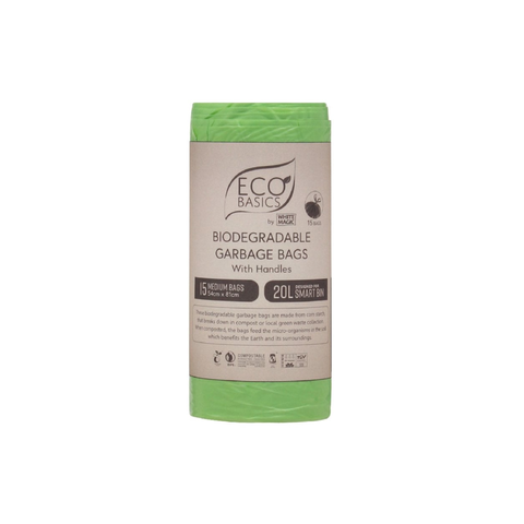 Biodegradable Garbage Bin Bags 20L - 15Bags/Roll