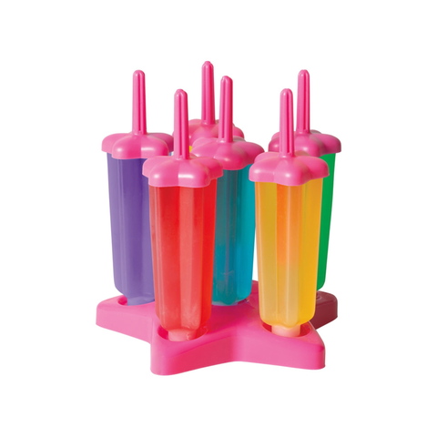Star Ice Blocks 6 Piece Set Pink