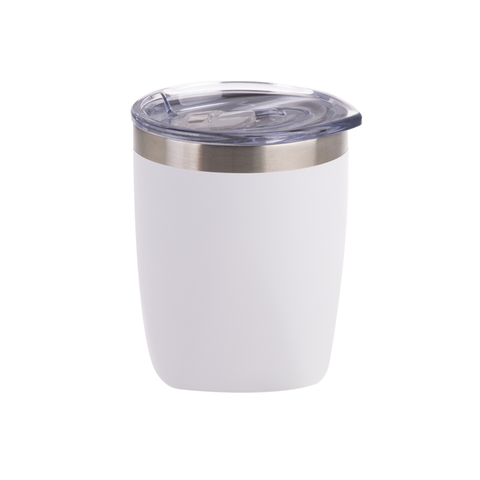 Stainless Steel Double Wall Matte White Insulated Tumbler Old Fashion - 300L (6 Colors)