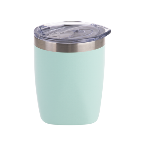 Stainless Steel Double Wall Matte White Insulated Tumbler Old Fashion - 300L (6 Colors)