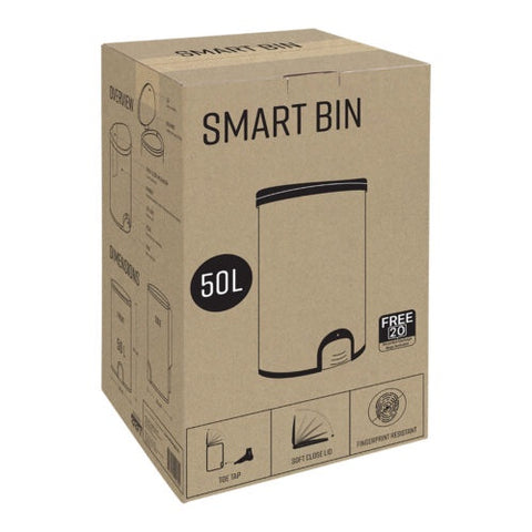 White Magic Smart Bin 50L