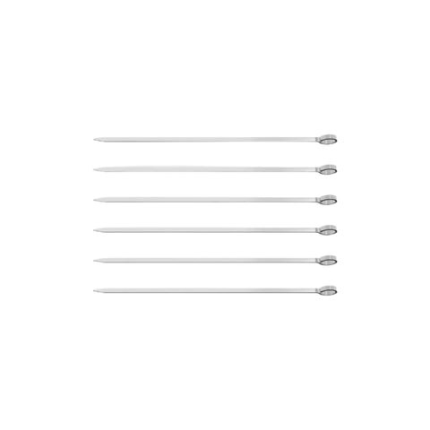 Churrasco Skewer Set, 6 Piece 30cm