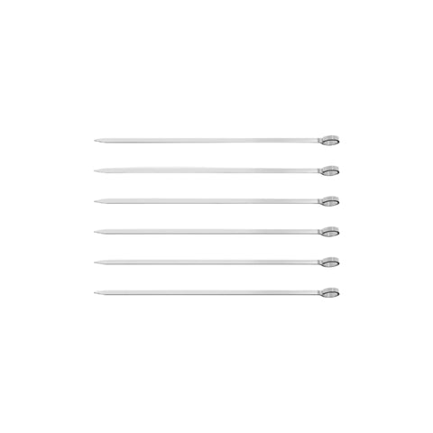Churrasco Skewer Set, 6 Piece 20cm