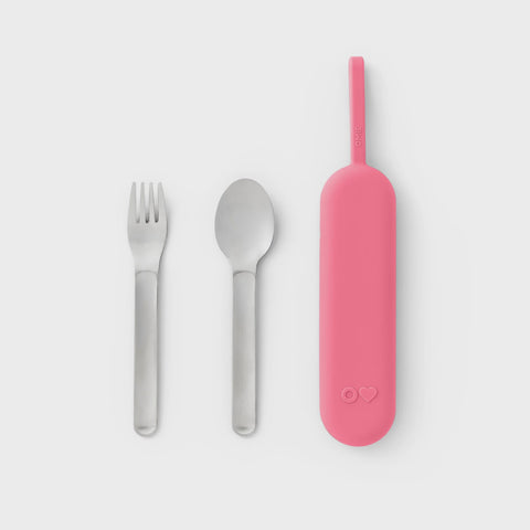 OmieBoxUp Stainless Steel Utensil Set - 5 Colors