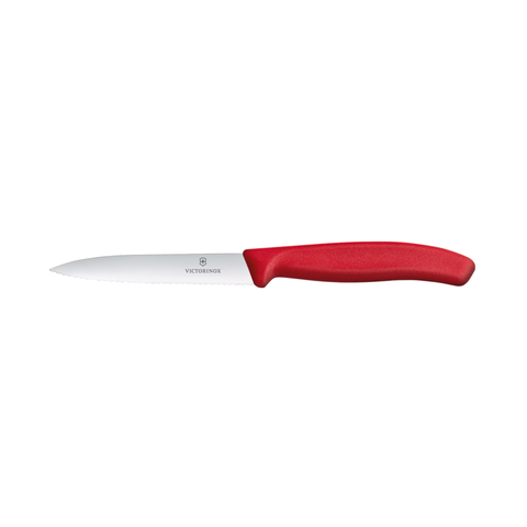 Swiss Classic Paring Knife, 10cm, Wavy Edge