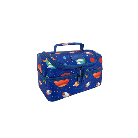 Insulated Double Decker Lunch Bag - 6 Colors