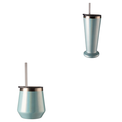 Celebrations Tumbler - Pearlised Duck Egg Blue