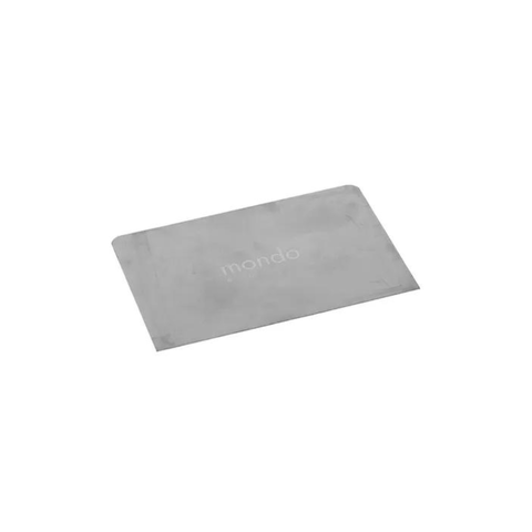 Buttercream & Ganache Stainless Steel Scraper Small 120X80Mm