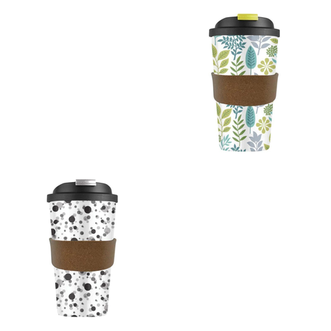 Bamboo Fibcup/Corkband,420Ml