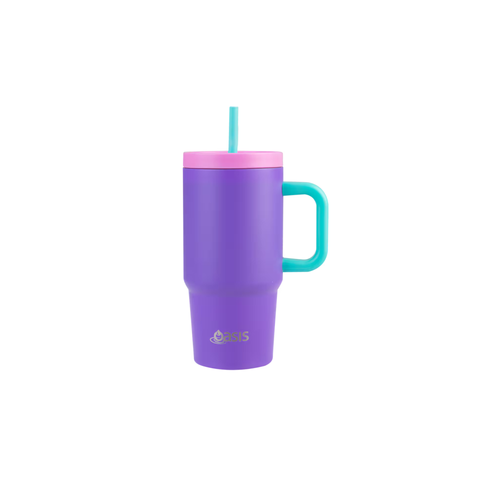 Stainless Steel Double Wall Insulated Junior Commuter Travel Tumbler 700ml - 6 Colors