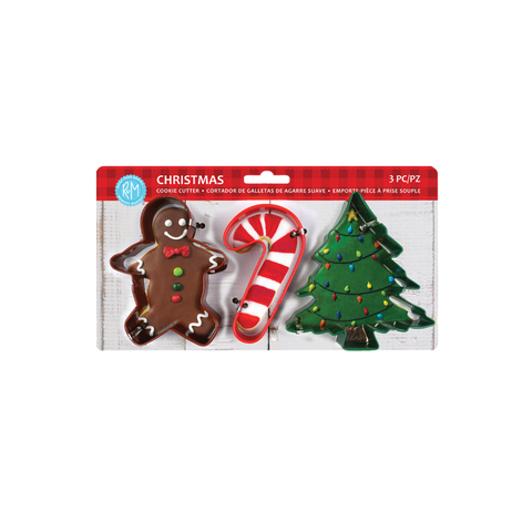 Xmas Cookie Cutter Set 3 - Multi-Colour