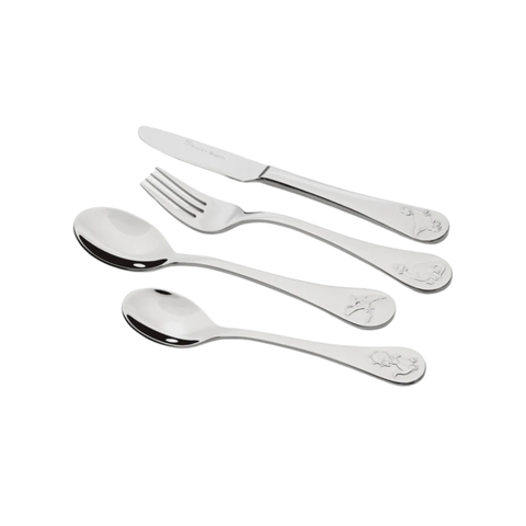 Childrens Cutlery Dinosaurs 4 Piece Set