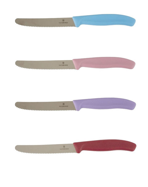 Steak & Tomato Knife 11cm Round Tip Wavy Edge - Winter Edition
