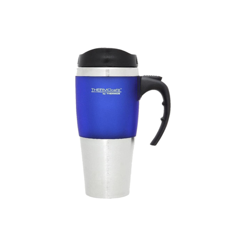 450Ml Thermocaf Stainless Steel Double Wall Travel Mug - 3 Colors