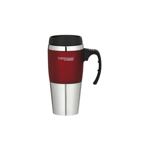 450Ml Thermocaf Stainless Steel Double Wall Travel Mug - 3 Colors