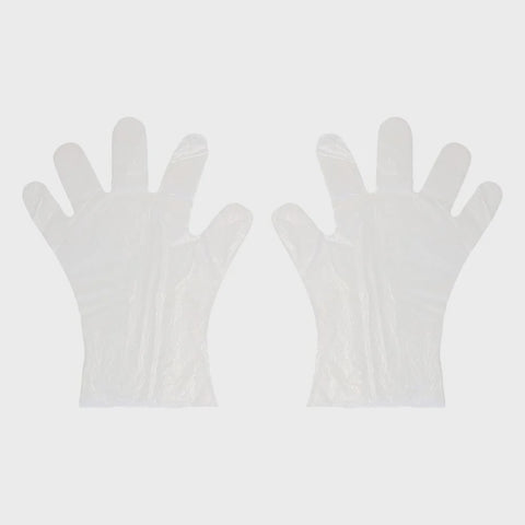 White Magic Eco Basics Compostable Gloves Large 100Pcs