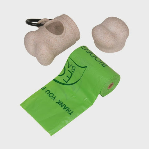 White Magic Doggy Bag Holder