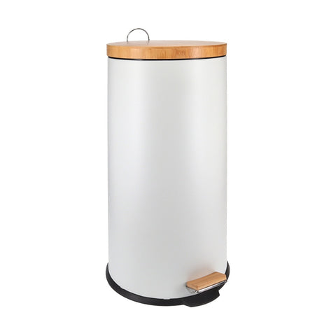 Eco Basics Rubbish Bin 30L - White