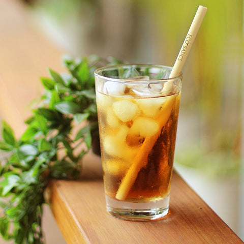 Eco Basics Reusable Bamboo Straws - Single