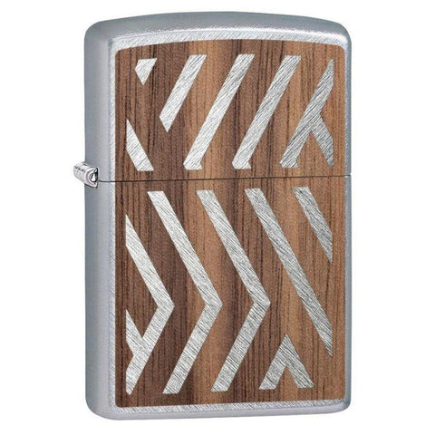 Walnut Emblem Herringbone Sweep