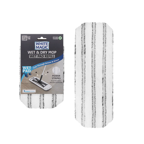 White Magic Wet & Dry Mop Wet Pad Refill