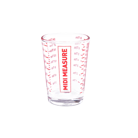 Midi Measure Glass 125ml (Cdu 12)