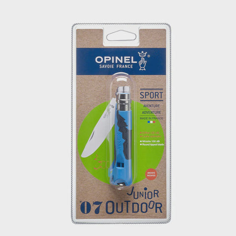 Outdoor Junior #07 Stainless Steel Blue 7.5cm Blister Pack