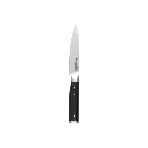 6pc Knife Set + Block with built in Sharpener