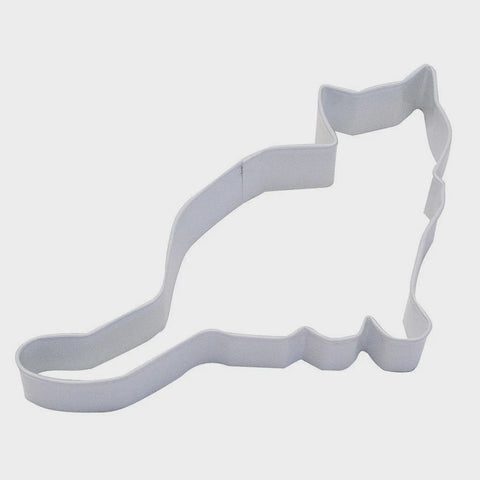 Kitten Cookie Cutter 11.5cm - White