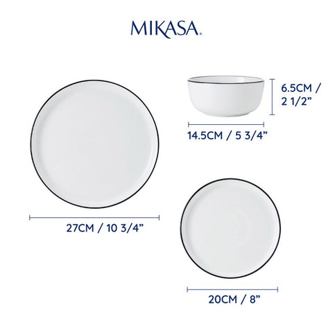 Limestone 12pc Dinner Set