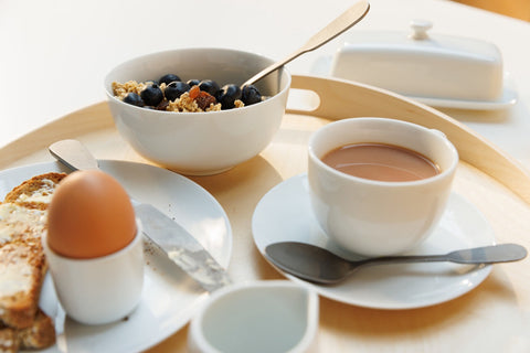 Chalk Egg Cups 4pc Set