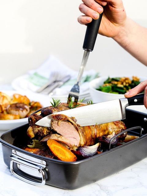 Soft Grip Carving Fork SS