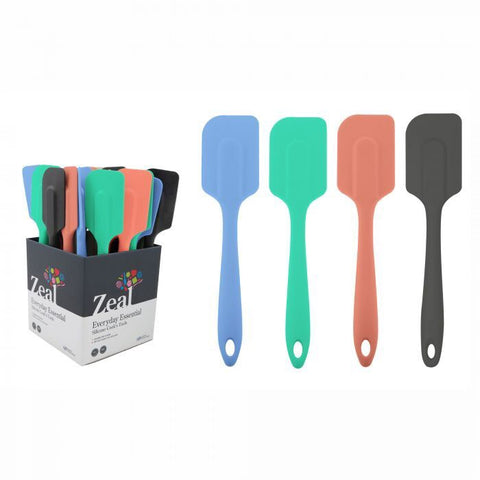 Bright Ergonomic Silicone Spatula 4 Assorted Colours