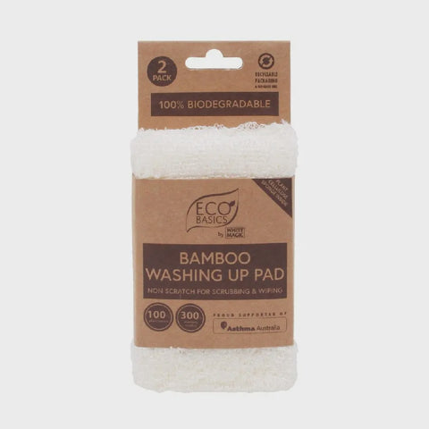 Eco Basics Bamboo Washing Up Pad 2 Pack