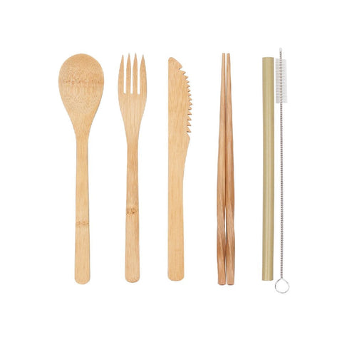 Eco Basics Reusable Bamboo Cutlery Set