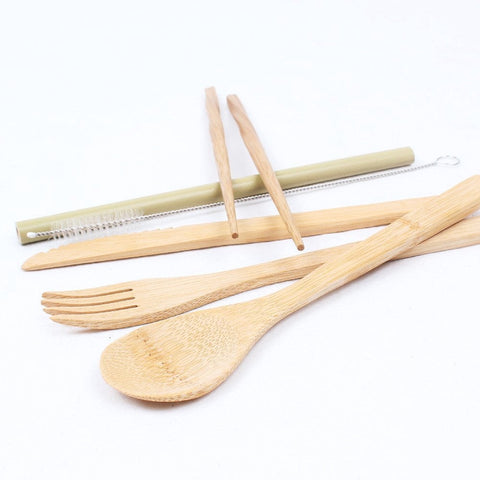 Eco Basics Reusable Bamboo Cutlery Set