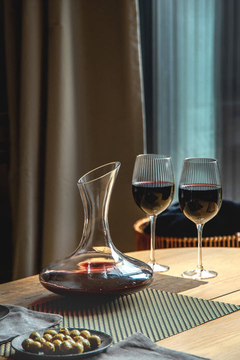 Deluxe Glass Wine Decanter, 1.5 Litres, Gift Boxed