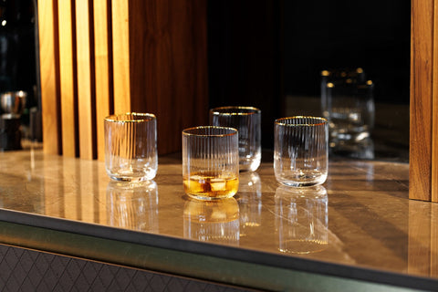 Sorrento Stemless Glass 4pc Set