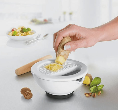 Suri Porcelain Mortar/Grater 13.5cm