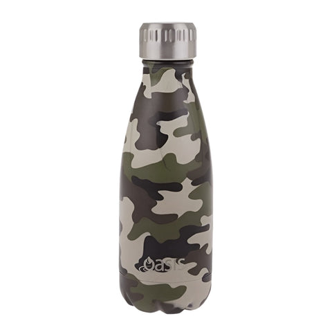 Stainless Steel Hydrations Double Wall Insulated Drink Bottle Patterns - 350ml(10 Colors)