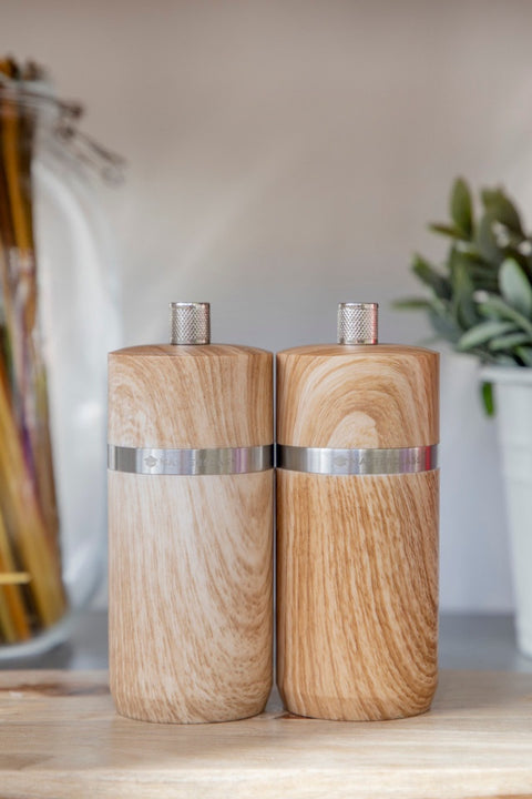 Beech Salt & Pepper Mill 12cm