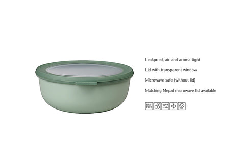 Set Cirqula Round 3 Pieces (350+750+1250) - Nordic Sage