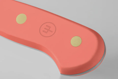Classic Colour Coral Peach Santoku Knife 17cm