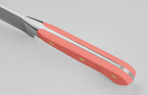 Classic Colour Coral Peach Santoku Knife 17cm