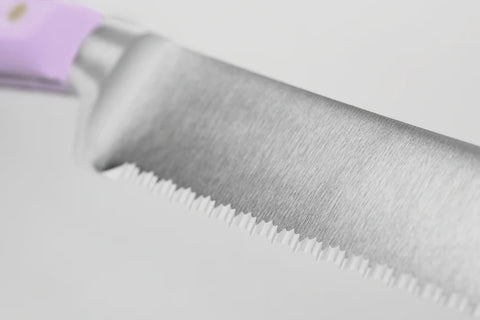 Classic Colour Purple Yam Serrated Utility Knife 14cm