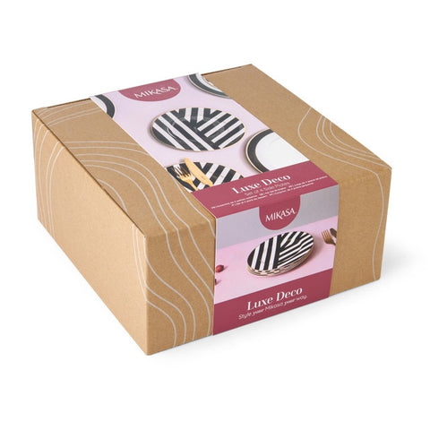 Luxe Deco Side Plate 21cm 4pc Set