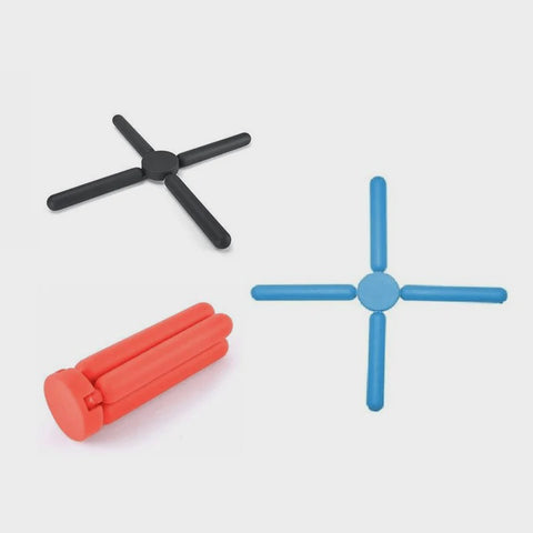 Silicone Foldable Trivet - Assorted Colours