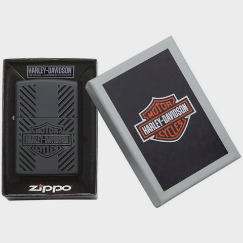Harley Davidson Black Matte Logo