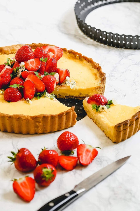 Crusty Bake Loose Base Round Flan/Quiche Pan 23cm