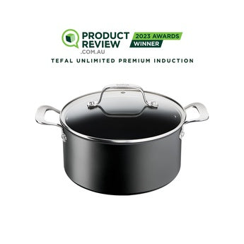 Tefal Unlimited Premium Induction Non-stick Induction Stewpot 24cm/5L + Lid